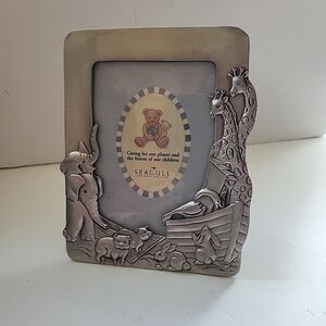 Seagull Pewter Noah's Ark Picture Frame